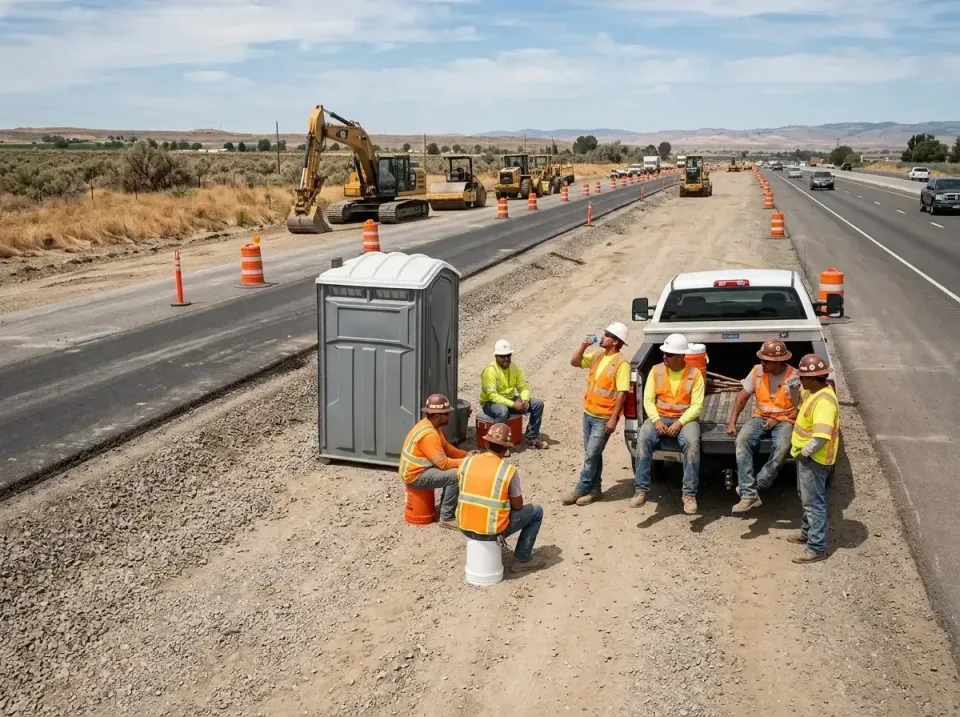 highway-road-construction-crew-007 — frequently asked questions, Porta Potty and Restroom Rentals in Germantown, WI